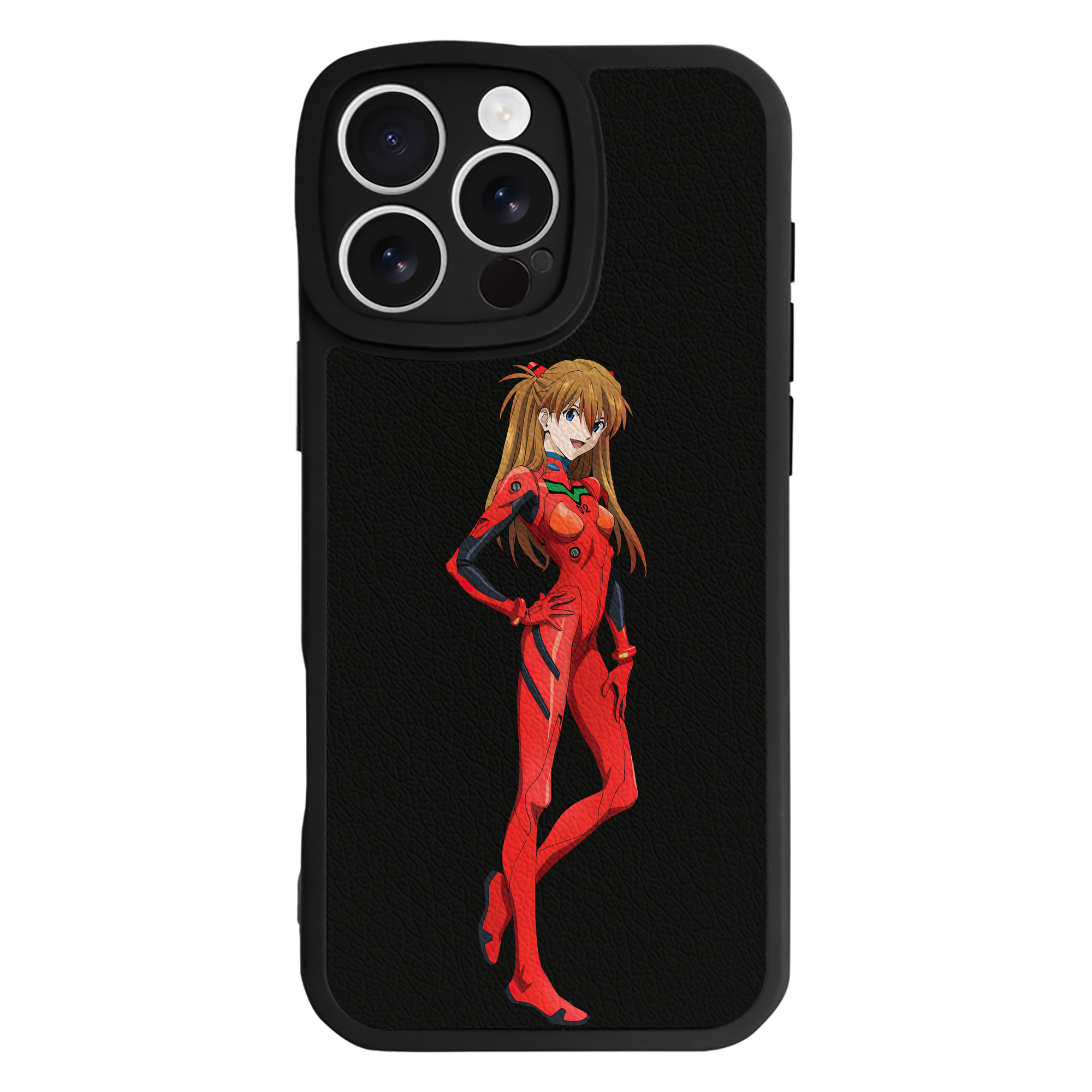 （画像用） EVA 新世紀エヴァンゲリオン 【iPhone 16シリーズ対応】シリコンスマホケース（レザー調） 材質：シリコン
